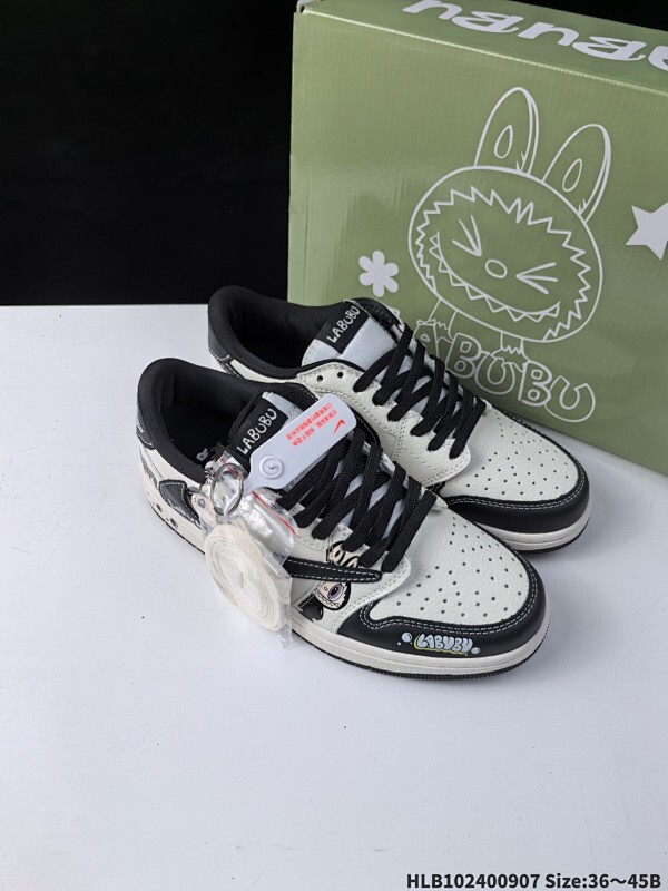 公司级✅Nike Air Jordan 1 x Travis Scott AJ1倒勾 乔一倒钩 ‘DIY’定制 耐克 低帮文化篮球鞋  完美品质出货