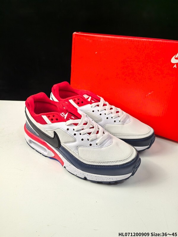 集合一  耐克 跨境Max BW OG Persian Violet经典拼接休闲运动气垫跑步鞋 缓震运动鞋Nike/耐克 原楦原纸版开发版型