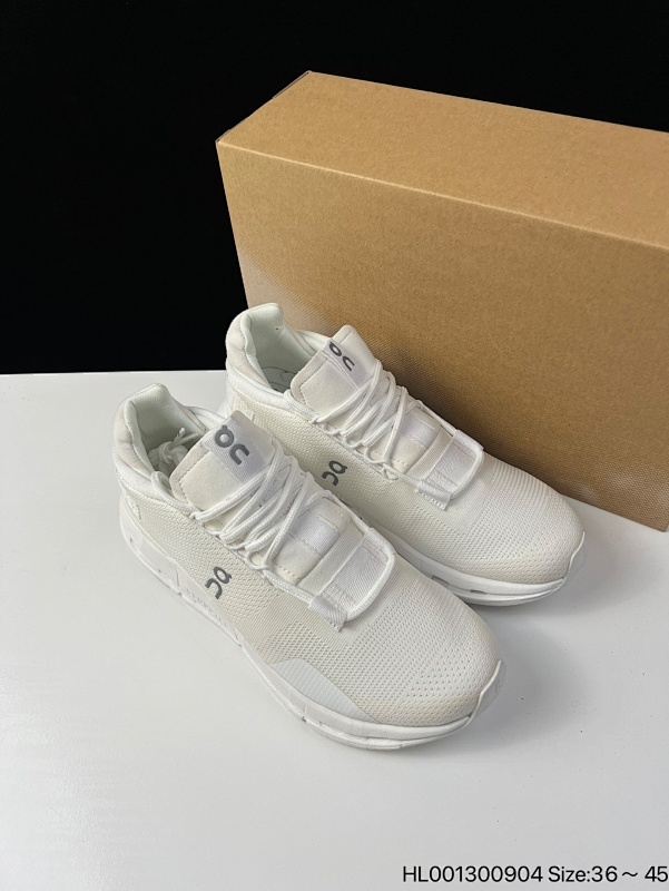 集合  On Cloudnova 昂跑 云诺瓦 低帮 黑色 轻量运动减震防滑耐磨轻便低邦跑步鞋 鞋身以原抽色纱染色技术Dope Dye