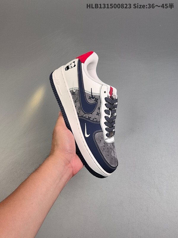 特价  Nike Air Force 1 Low LV联名 原楦头原纸板 打造纯正空军版型 专注外贸渠道 全掌内置蜂窝气垫