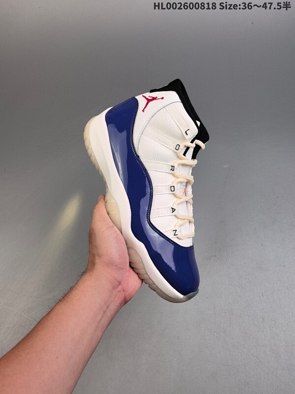 真碳头层 Air Jordan 11 Retro "Rare Air" 高帮 白蓝 AJ11 乔丹11代 aj11 乔11 高邦 海军蓝 皇家蓝 乔丹篮球鞋系列