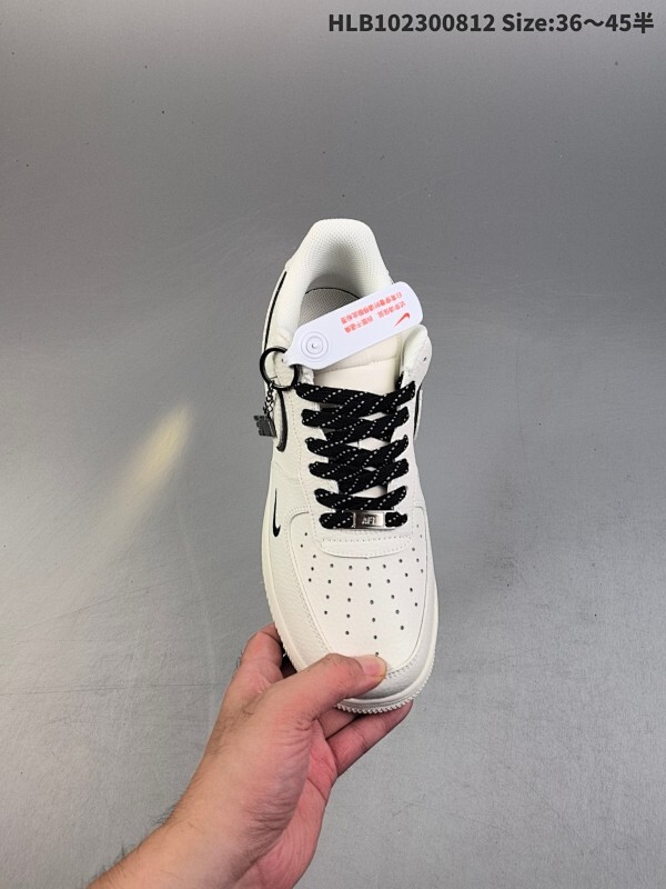 公司级！耐克Nike Air Force 1 Low 空军一号低帮百搭休闲运动板鞋 柔软、弹性十足的缓震性能和出色的中底设计