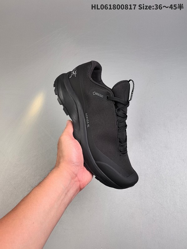 公司级✅Arcteryx始祖鸟 Aerios FL Gtx 覆盖防水 低帮户外登山徒步鞋 特有的独立衬垫