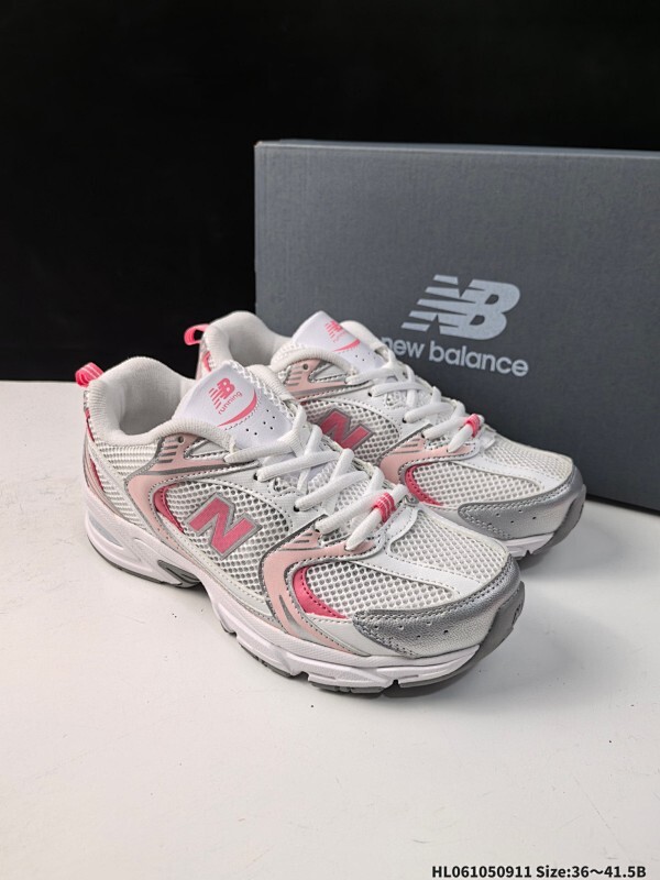真标✅New Balance MR530系列复古老爹风网布跑步休闲运动鞋 货号:GR530EC