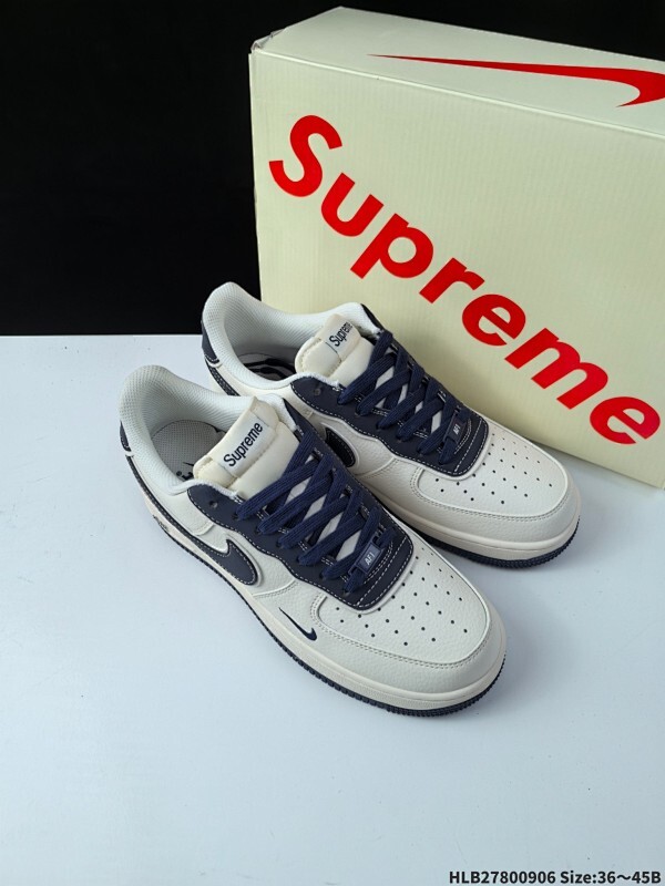 特价 Nike Air Force1  全新配色联名定制 #原楦头原纸板  打造纯正空军版型 #专注外贸渠道  全掌内置蜂窝气垫