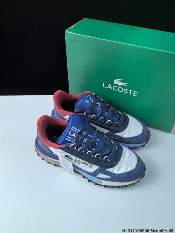 Lacoste 法国鳄鱼经典低帮系列 简约休闲男女板鞋 实拍首发  选用高品质材料 精细工艺