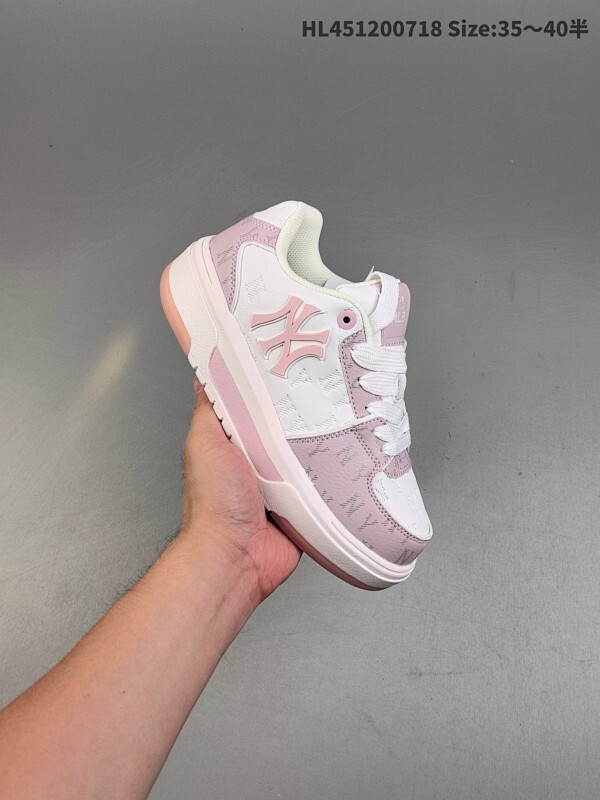 集合  公司级✅MLB Chunky Liner PU ‘DIY定制’ 简约时尚 百搭 包裹性保暖防滑防水减震 低帮 板鞋