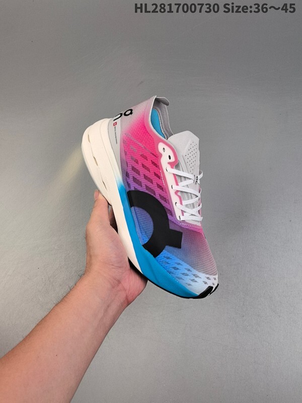 公司级✅On昂跑 Cloudboom Strike Limelight 舒适耐磨透气支撑平衡 低帮 马拉松竞速跑步鞋