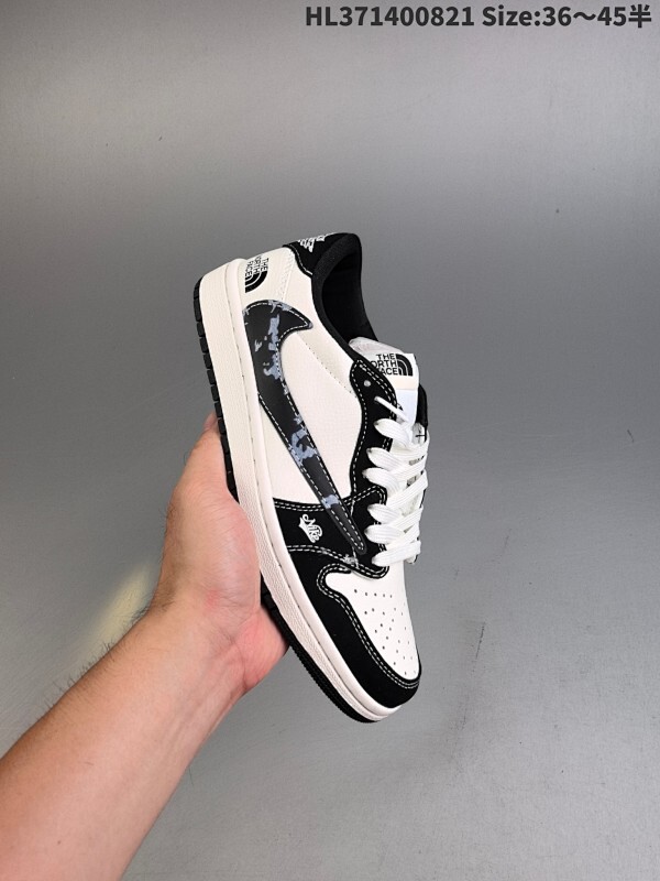 集合三  Nike Air Jordan 1 x Travis Scott AJ1倒勾 乔一倒钩 ‘DIY’定制 耐克 低帮文化篮球鞋