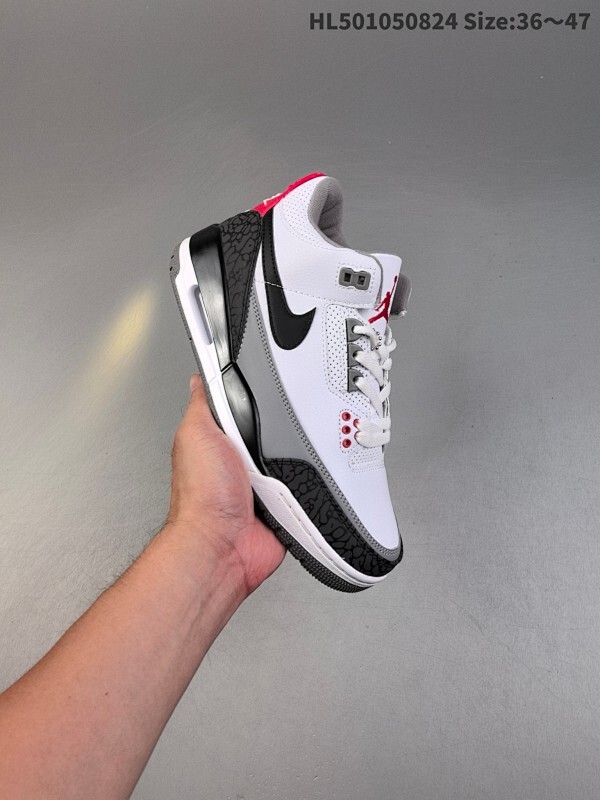 ✅Air Jordan 3 Retro 迈克尔·乔丹AJ3代中帮复古休闲运动文化篮球鞋 市售最高品质