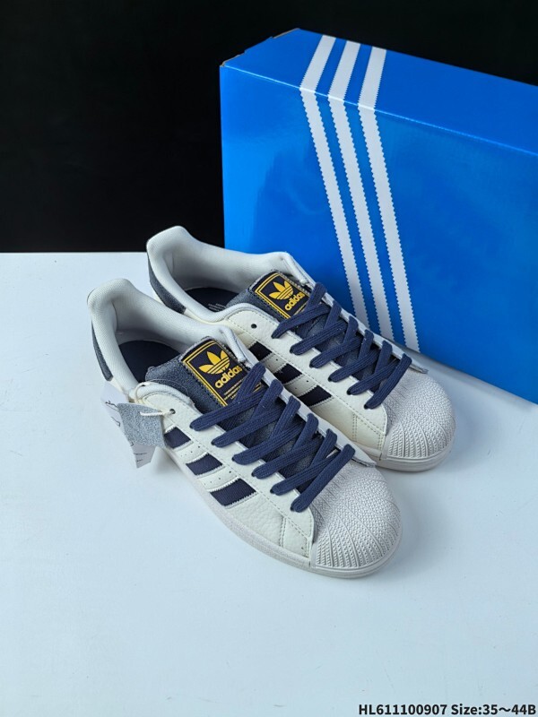 公司级✅Adidas Originals Superstar 阿迪达斯 三叶草 贝壳头系列低帮经典百搭休闲运动板鞋