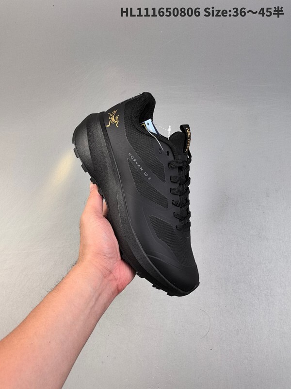 集合 公司级✅Arcteryx始祖鸟 Aerios FL Gtx 覆盖防水 低帮户外登山徒步鞋 特有的独立衬垫