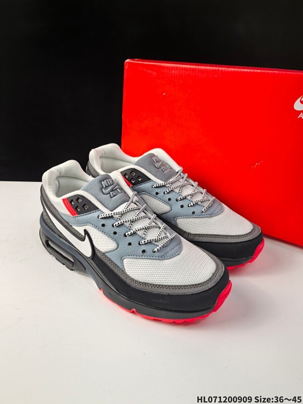 集合二  耐克 跨境Max BW OG Persian Violet经典拼接休闲运动气垫跑步鞋 缓震运动鞋Nike/耐克 原楦原纸版开发版型