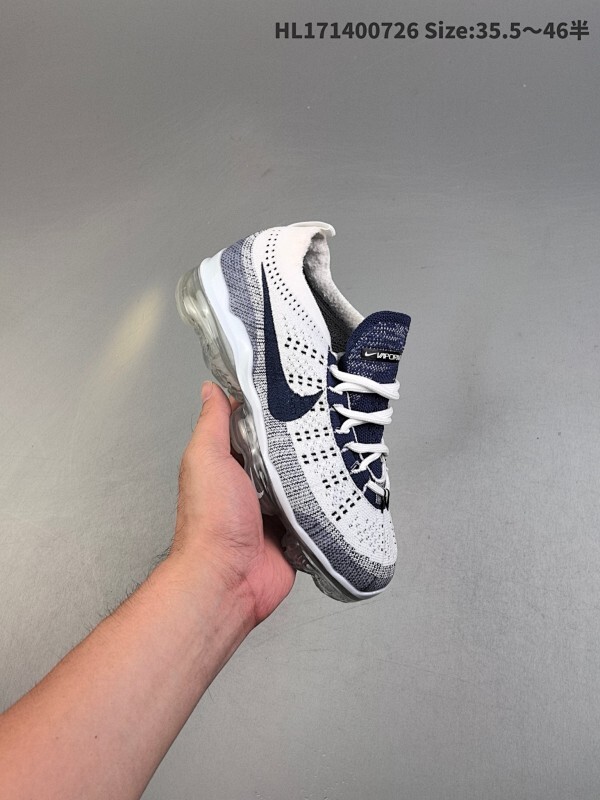 公司级✅Nike Air Vapormax 2023 FK 全掌长气垫 缓震跑步鞋采用传统的Flyknit构造