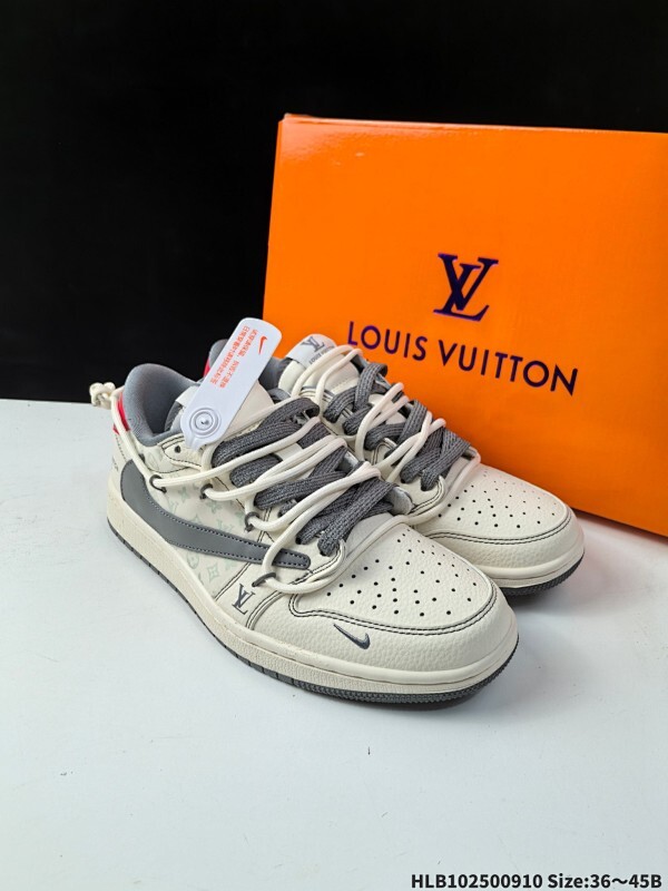 公司级✅Nike Air Jordan 1 x Travis Scott AJ1倒勾 乔一倒钩 ‘DIY’定制 耐克 低帮文化篮球鞋