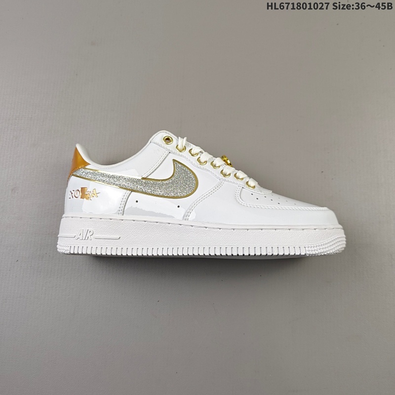 180 公司级✅NIKE AIR FORCE 1‘07 原楦头原纸板 打造纯正低帮空军版型 专注外贸渠道 全掌内置蜂窝气垫  原盒配件 原厂中底钢印、拉帮完美  货号:DZ5425-100 Size: