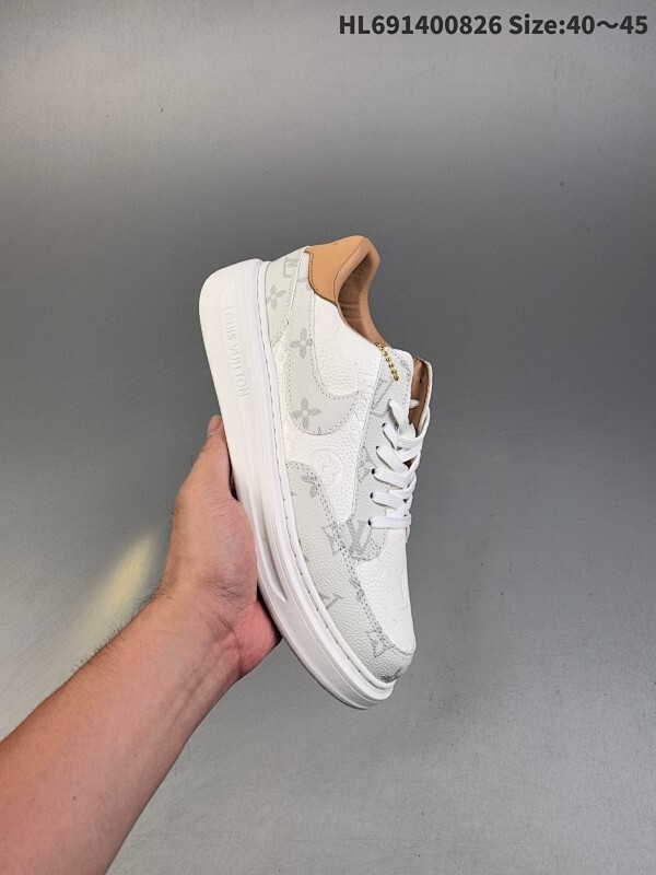 ✅Louis Vuitton x Air Jordan 1 High LV联名 棕色 AJ1 乔丹1代 aj1 乔1 LV联名 乔丹篮球鞋