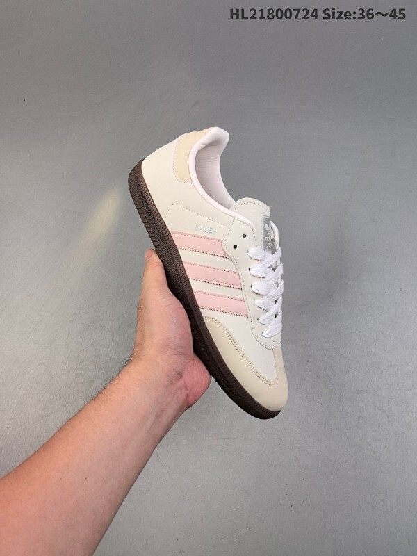 真标✅阿迪达斯三叶草Adidas Originals Samba Vegan OG”SPD”桑巴舞系列绅士德训足球风百搭低帮休闲运动板鞋