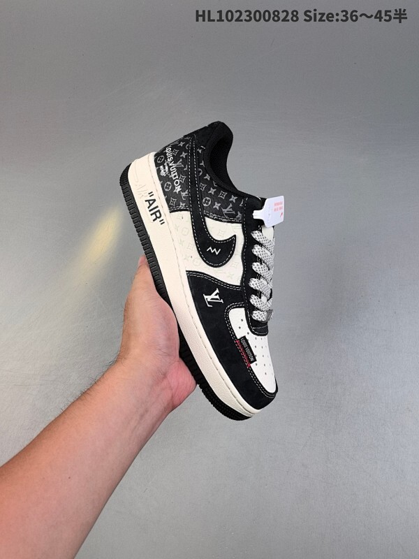 NIKE AIR FORCE 1‘07 LV8 原楦头原纸板 打造纯正低帮空军版型 专注外贸渠道 全掌内置蜂窝气垫