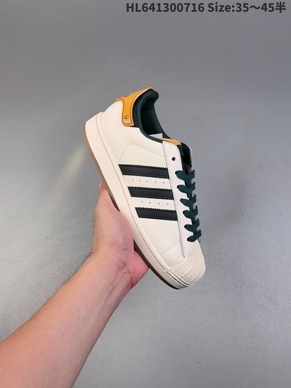 公司级✅Adidas Originals Superstar XLG 贝壳头系列低帮厚底松糕经典百搭休闲运动板鞋