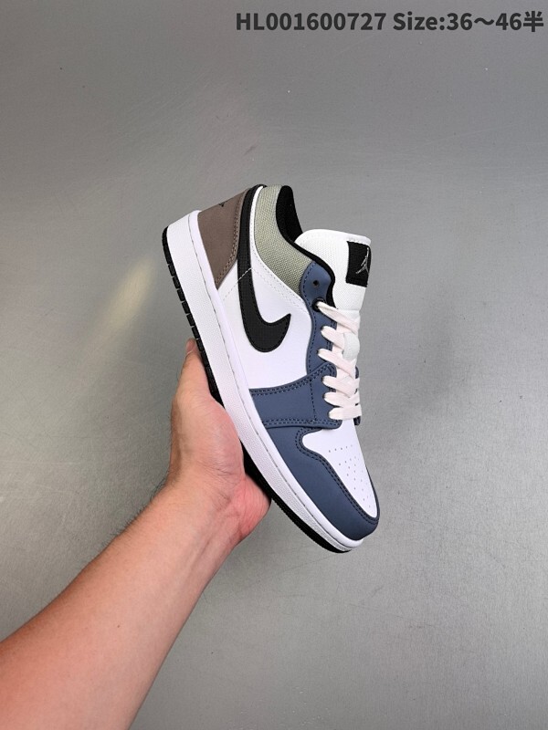 Air Jordan 1 Low "Diffused Blue" 低帮 白蓝棕 AJ1 乔丹1代 aj1 乔1 低邦 白蓝拼接 乔丹篮球鞋系列