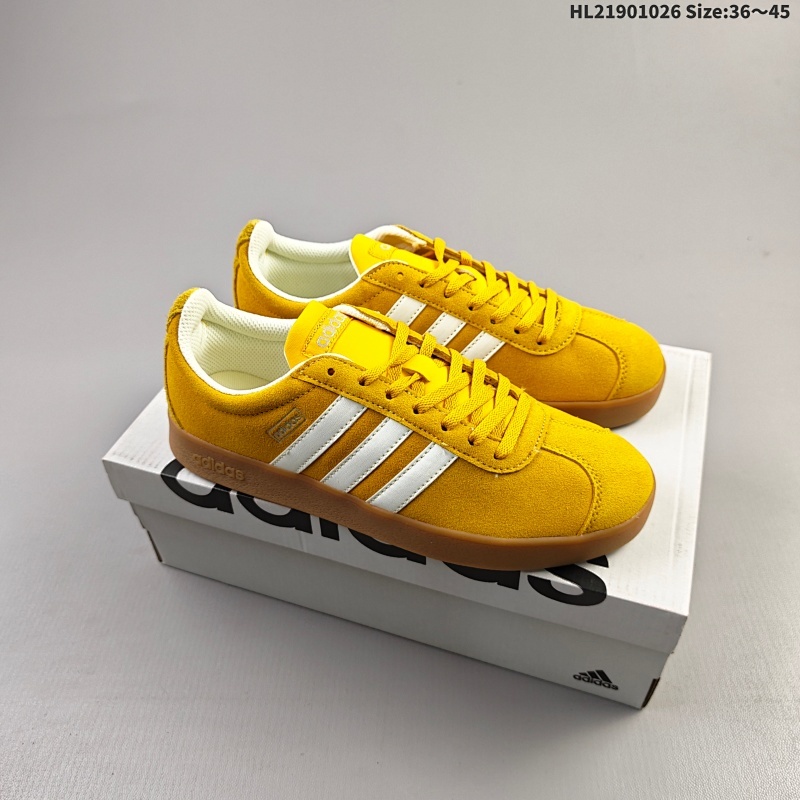 集合一90 阿迪达斯 Adidas VL COURT CLASSIC SHOES 运动休闲板鞋德训鞋「T头鞋」 这款adidas经典运动鞋，以经典造型塑就百搭风格。灵感源自adidas典藏设计，实