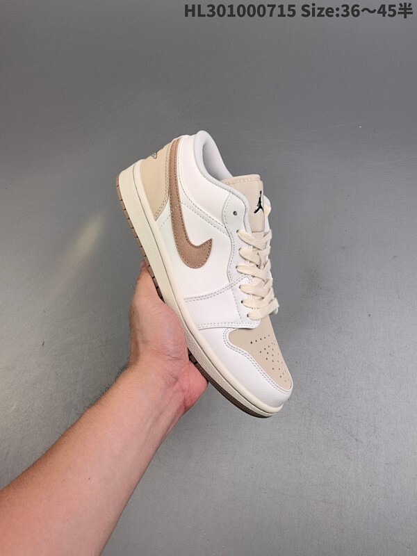 Air Jordan 1 Low "Dong Dan" 低帮 下站东单 AJ1 乔丹1代 aj1 乔1 低邦 米白棕 乔丹篮球鞋系列