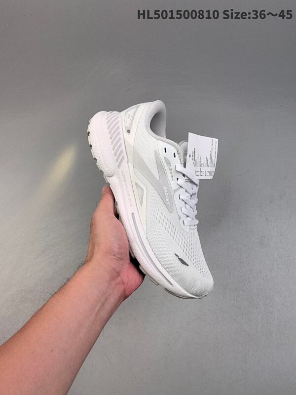 Brooks Adrenaline GTS 23 布鲁克斯网面运动鞋  采用改进工程空气网眼组合热熔工艺