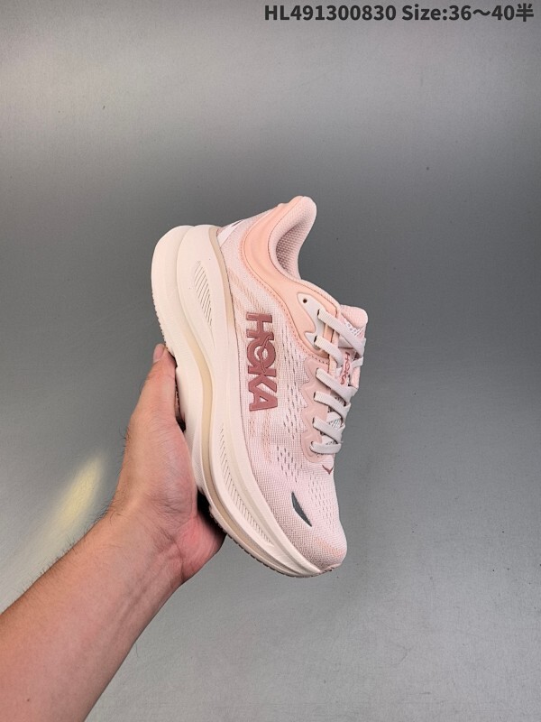 集合 公司级✅HOKA ONE ONE Bondi 9 复古舒适防滑耐磨 低帮 山地户外跑步鞋