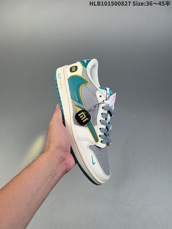 集合  公司级✅Nike Air Jordan 1 x Travis Scott AJ1倒勾 乔一倒钩 ‘DIY’定制 耐克 低帮文化篮球鞋