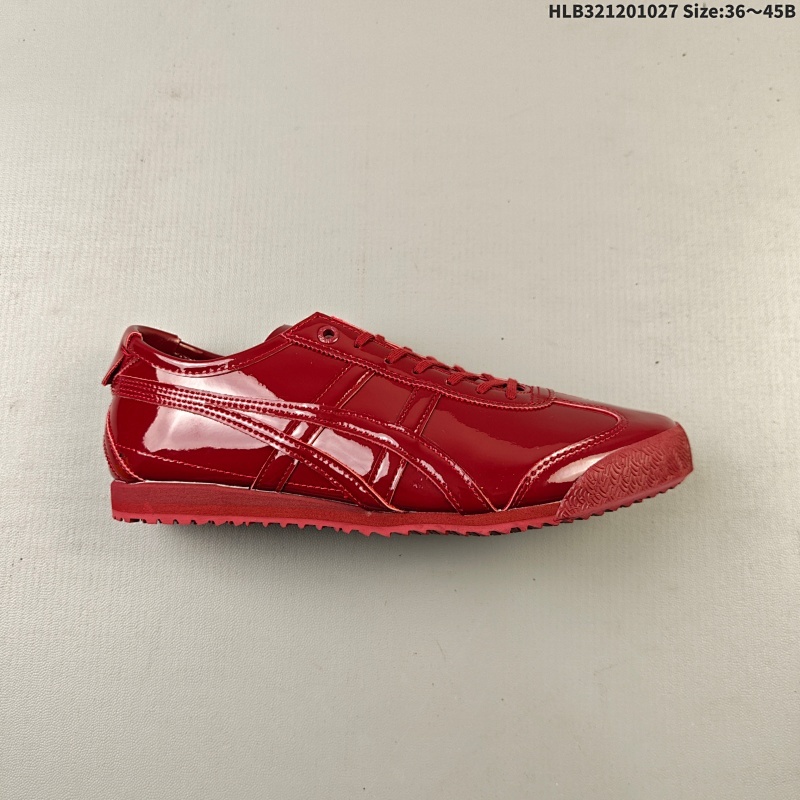 120 Onitsuka Tiger MEXICO 66 SD PARATY百搭单品 板鞋 MEXICO 66是鬼冢虎旗下最经典的款式，李小龙最喜欢的一款训练鞋休闲鞋！鞋身特有的虎爪造型LOGO，辨识