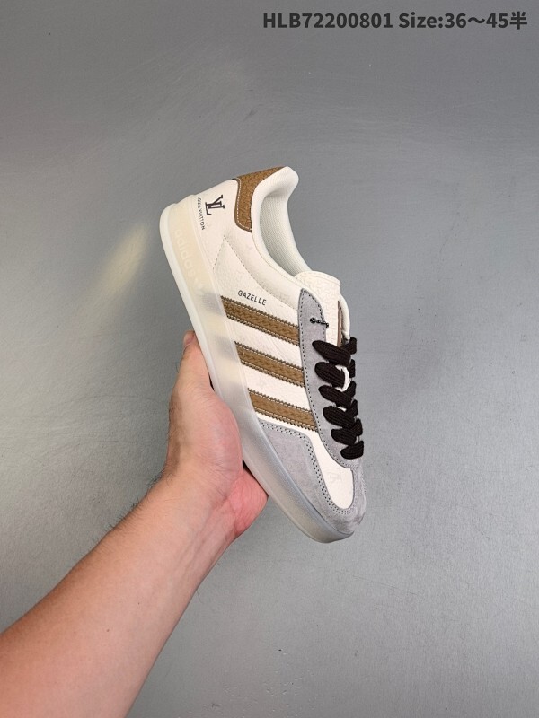 公司级adidas 德训鞋  GUCCI联名-高端定制 大厂纯原品质出货 超高清洁度 细节完美 舒适百搭  低帮休闲板鞋 男女同款  定制德训鞋