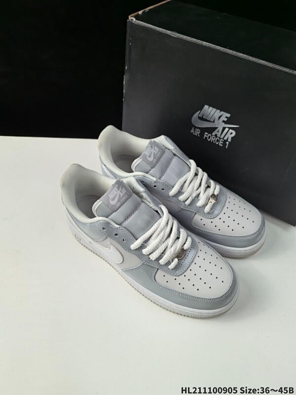 耐克Nike Air Force 1 Low 空军一号低帮百搭休闲运动板鞋 柔软、弹性十足的缓震性能和出色的中底设计