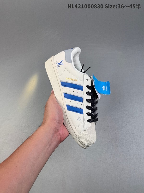 公司级✅Adidas Originals Superstar 阿迪达斯 三叶草 贝壳头’DIY’系列低帮经典百搭休闲运动板鞋