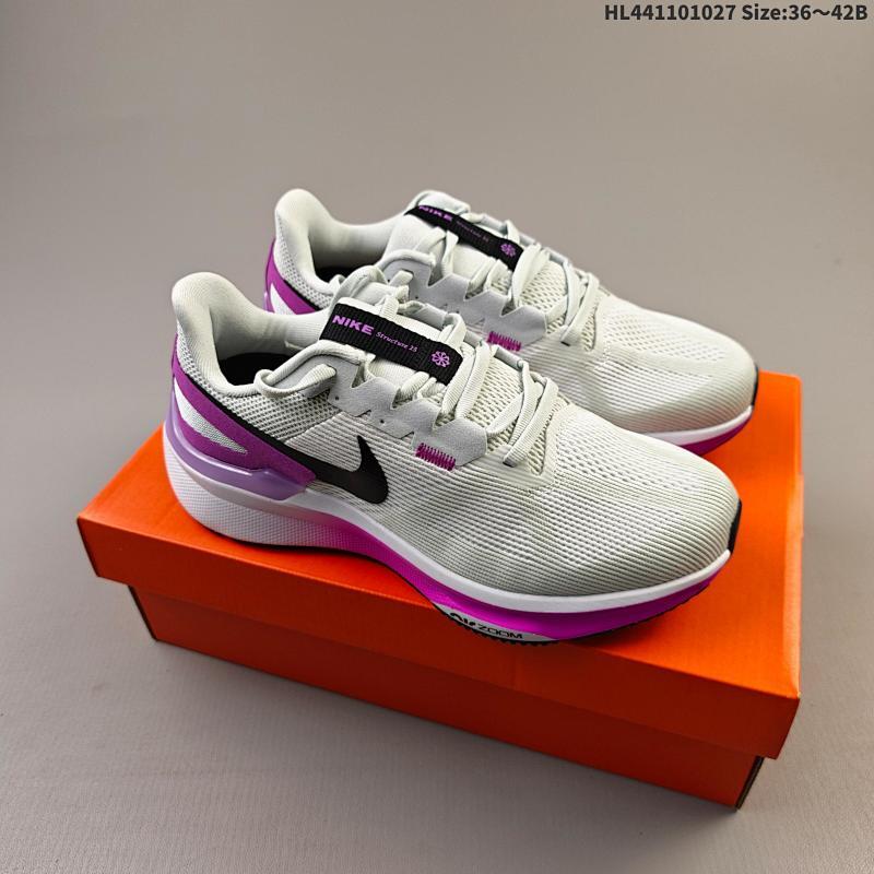 集合二110 公司级✅Nike Air Zoom Structure 25 耐克 登月网面系列 训跑练步鞋 货号:DJ7884-100 ID:HL441101027