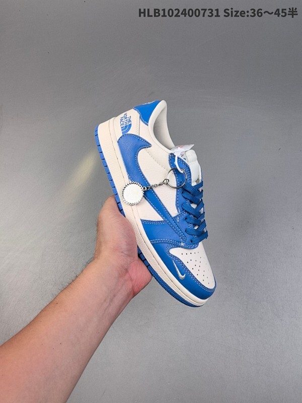 Jordan/乔丹 男女鞋真标半码制，采用软质荔枝纹牛剖革组合猪巴革鞋面材质，缜密拉帮中底布，