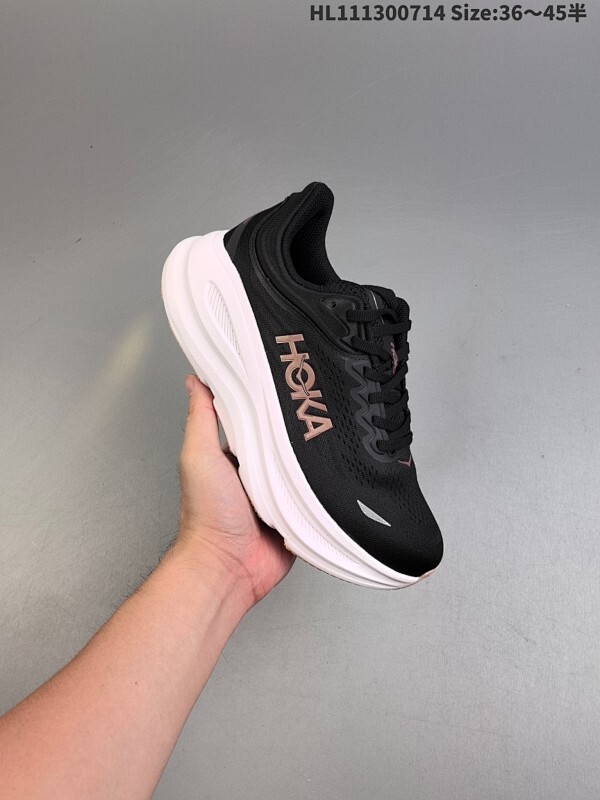 Z HOKA ONE ONE Bondi 9 WIDE  邦迪九代舒适防滑耐磨低帮休闲跑步鞋