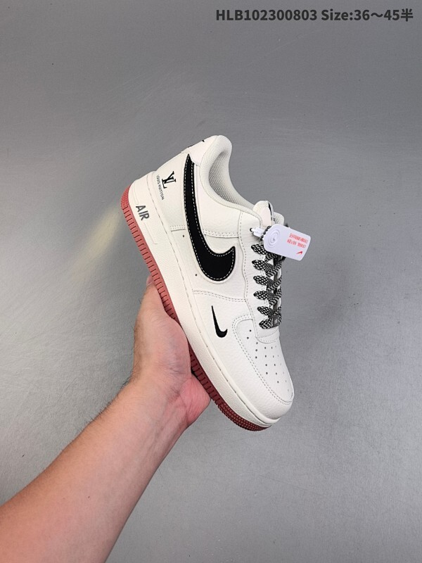NIKE AIR FORCE 1‘07 LV8 原楦头原纸板 打造纯正低帮空军版型 专注外贸渠道 全掌内置蜂窝气垫  原盒配件 原厂中底钢印、拉帮完美