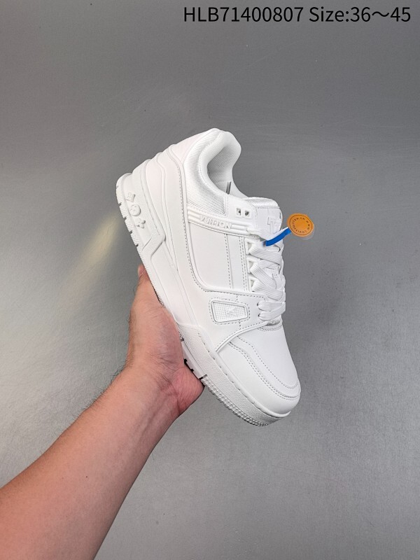 真标✅Louis Vuitton Trainer Sneaker Low 全新 LV 路易威登 休闲运动文化百搭板鞋