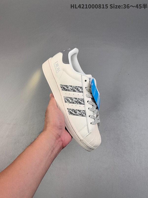 公司级✅Adidas Originals Superstar 阿迪达斯 三叶草 贝壳头’DIY’系列低帮经典百搭休闲运动板鞋