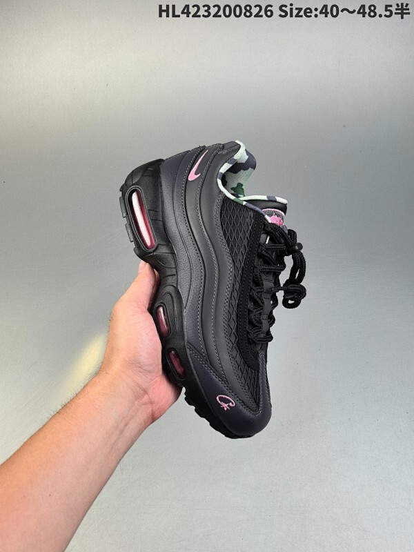 集合  NIKE 耐克 Air Max 95 潮流百搭 气垫缓震慢跑鞋 休闲防滑运动鞋！Nike耐克男鞋跑步鞋经典透气舒适运动鞋休闲鞋