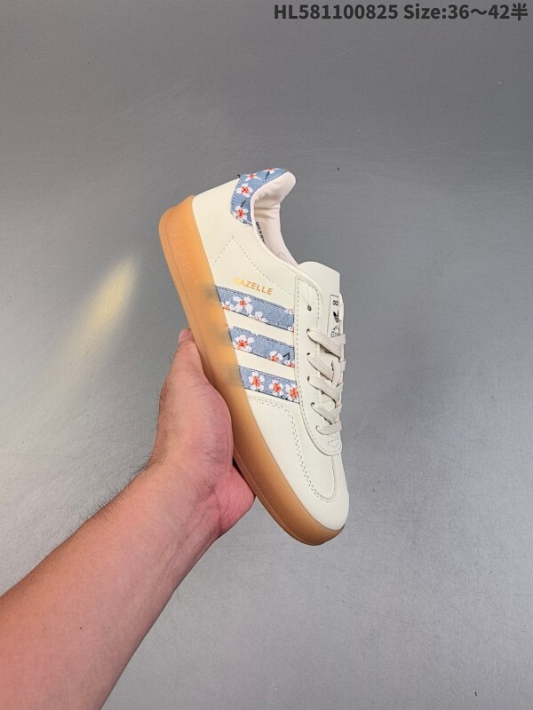 ✅Adidas Originals Gazelle Indoor 三叶草休闲防滑耐磨低帮板鞋