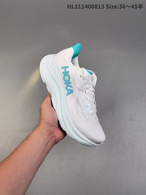 公司级✅HOKA M CLIFTON 10 轻量低帮户外越野跑鞋 户外山脉越野轻量运动跑鞋