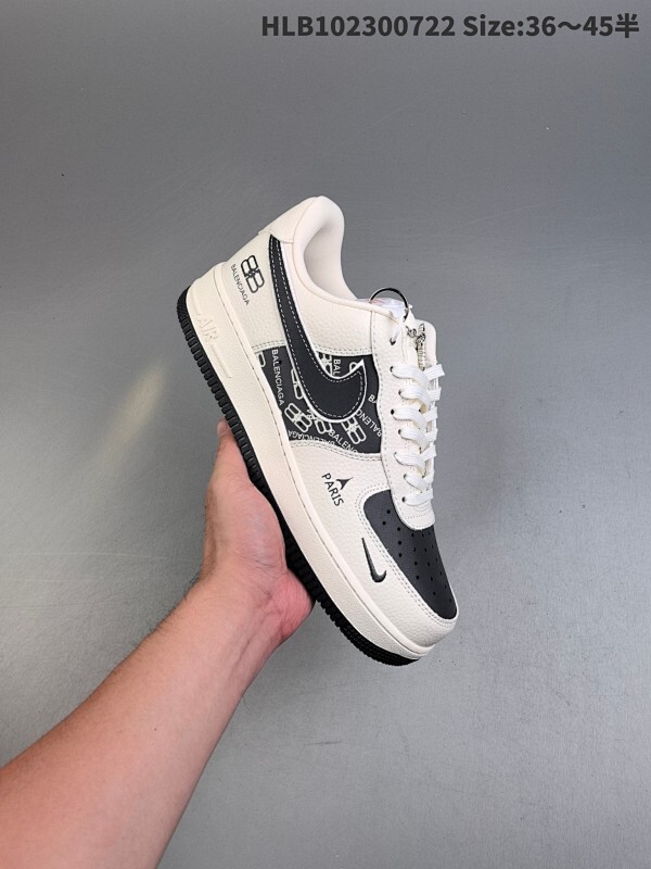 Nike Air Force1 07 low  定制空军 #原楦头原纸板  打造纯正空军版型 #专注外贸渠道  全掌内置蜂窝气垫