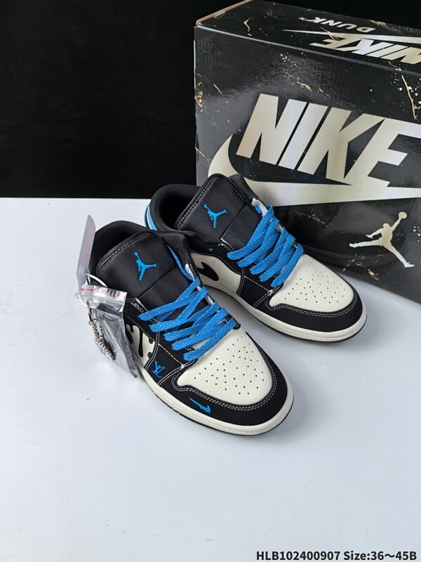 集合 公司级✅Nike Air Jordan 1 x Travis Scott AJ1倒勾 乔一倒钩 ‘DIY’定制 耐克 低帮文化篮球鞋