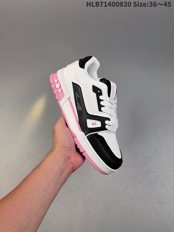 Louis Vuitton Trainer Sneaker Low 轻奢单品 全新LV路易威登Louis Vuitton Trainer Sneaker Low休闲运动文化百搭篮球板鞋