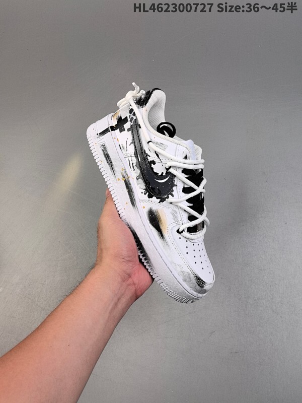 公司级✅NIKE AIR FORCE 1‘07LV 原楦头原纸板 打造纯正低帮空军版型 专注外贸渠道 全掌内置蜂窝气垫