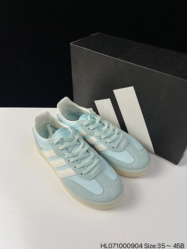 集合 真标带半码 Adidas Bareda Decode 阿迪达斯 低帮 果冻粉色 男女同款 舒适百搭防滑耐磨织物皮革潮流时尚低邦板鞋