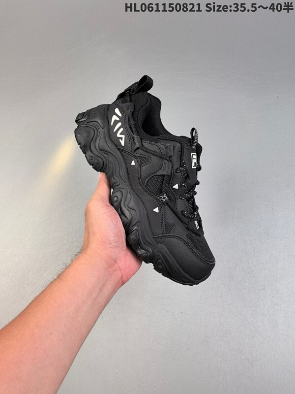 特价✅FILA斐乐 FLUID 5 猫爪5.0 简约舒适 防滑耐磨低帮老爹鞋