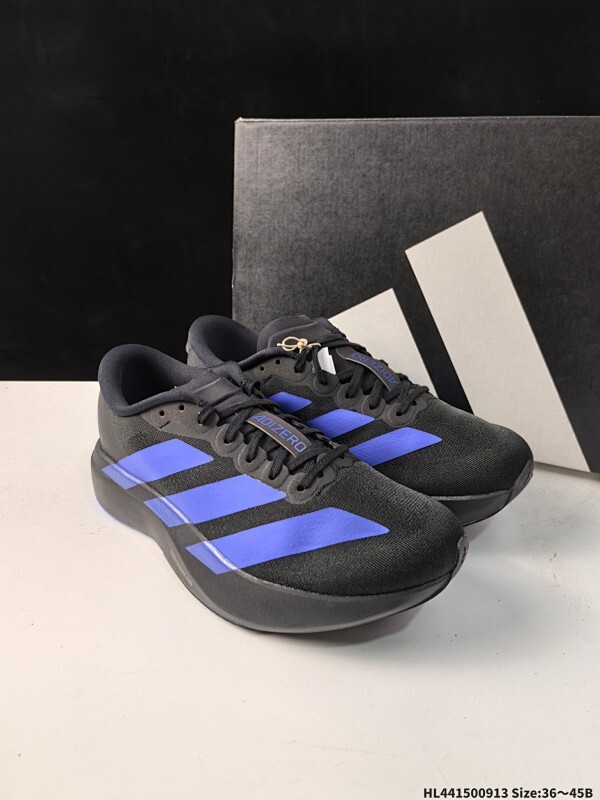 Ad Adizero Evo SL M 轻盈跑鞋 耐磨减震专业跑步鞋  冲向目标，一路向前，不断挑战和突破自我